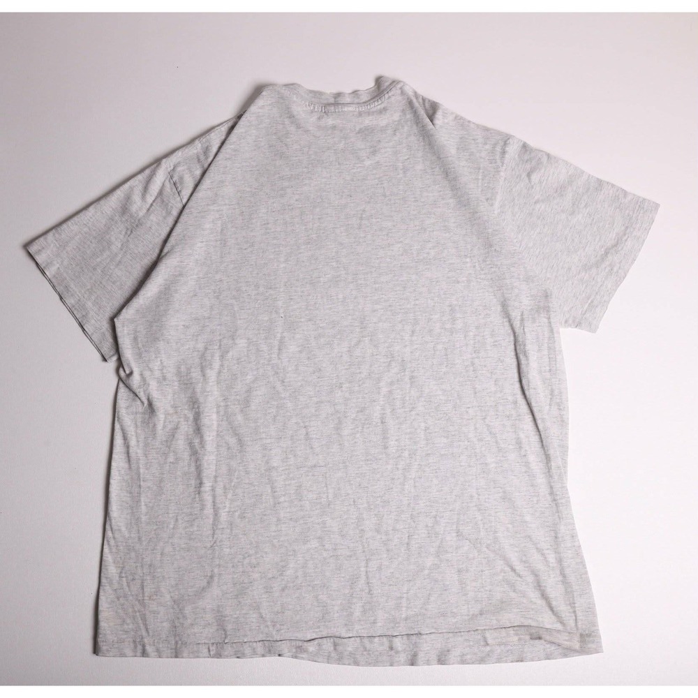Vintage 1990 Bourbon Street New Orleans T-Shirt Hanes Heavyweight Gray XL 90s - Picture 5 of 7
